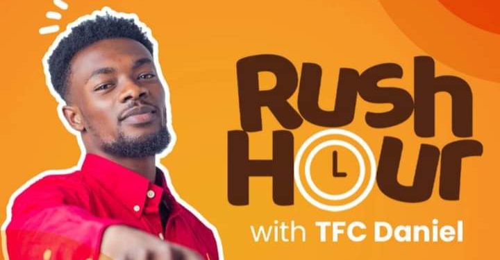 TFC Daniel is the new host of Rush Hour on Asaase Radio