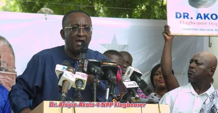I will break the ‘8’ and make Ghana prosperous – Dr. Afriyie Akoto