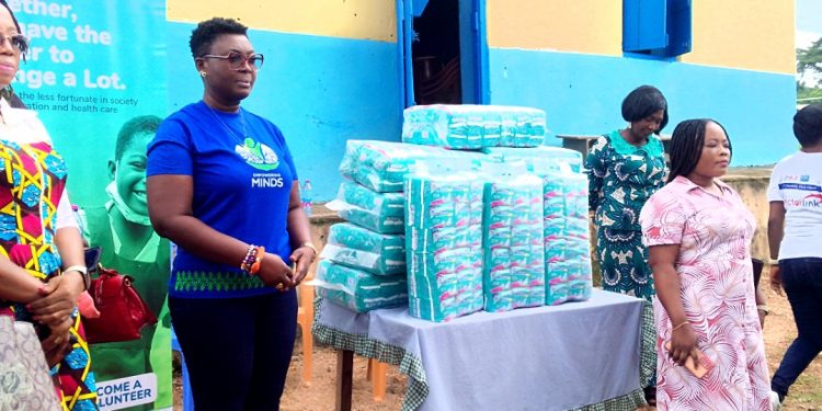 World Menstrual Hygiene Day: Empowering Minds sanitary pads to female Students in Akuapem South
