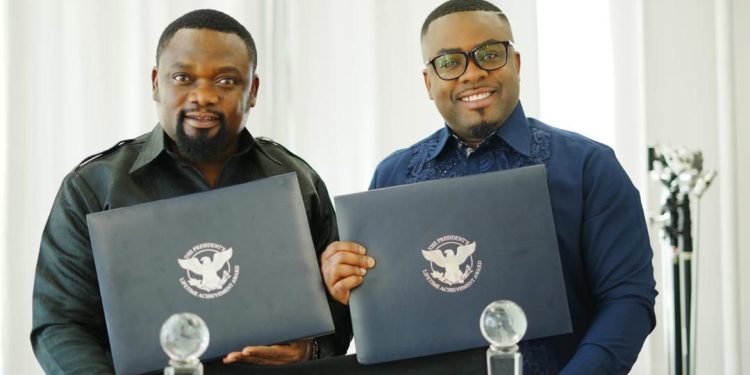 Gospel music duo  Willie & Mike receives USA Presidential Lifetime Achievement Award